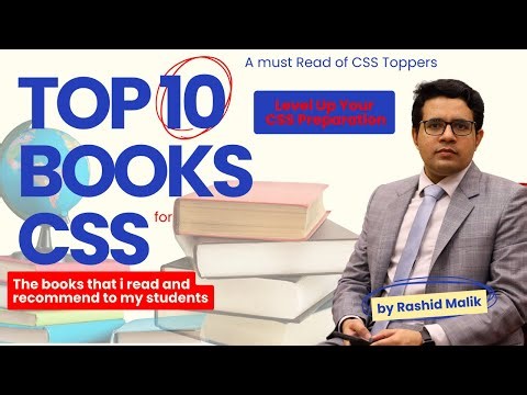 Must-Read Books for CSS | Toppers’ Choice & Expert Recommended