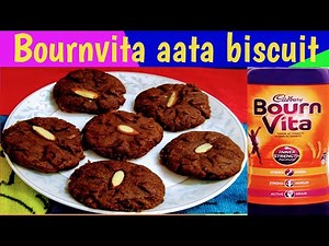 How to make Bournvita biscuit/हेल्दी बॉर्नविटा आटा बिस्किट रेसिपी/Bournvita cookies/Khushi ek savera