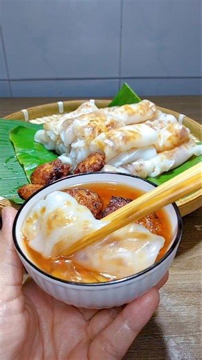 làm bánh cuốn tại nhà siêu dễ #monngon #banhcuon #nauan #bepnha