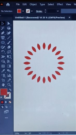 How To Use Rotate Tool In Adobe Illustrator || #shorts #shortviral #rotate #tools #adobeillustrator