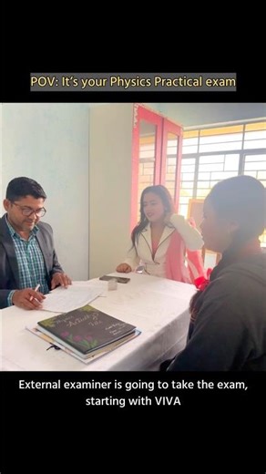 Physics Practical Exam Day | Real Lab Moments | Student Life #phyzonewithannagurung #shorts #fyp