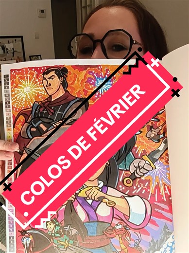 Récap des colos de février ✨ Et vous, combien en avez-vous fait ? 🫣 @Hachette Heroes @Jeremy MARIEZ @Alexandre Karam #coloriage #colo #pokemon #disney #coloriagesmysteres