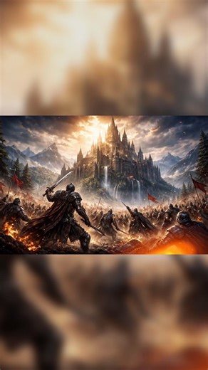 Massive Army vs Impenetrable Fortress #epic #fantasy #siege