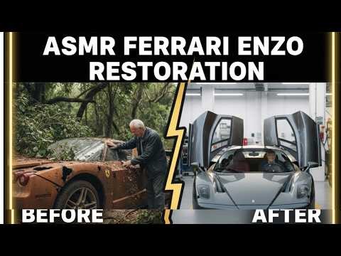 Full Rebuild of a Ravaged 2002 Ferrari Enzo