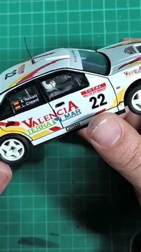 Mitsubishi Lancer Evo IV Grupo N Rally Corcega Luis Climent Slot Custom