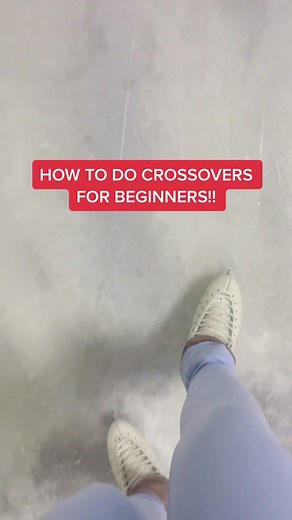 HOW TO DO BEGINNER CROSSOVERS!! Forward crossovers is another way to move across the ice in figure skating! It’s an essential skating skill that everyone should know how to do. This is a tutorial meant for beginner skaters who have never done crossovers before. There’s a lot more that goes into getting good crossovers but just this basic motion down then you can learn more “advanced” crossovers. #figureskating #iceskating #howtoiceskate #beginnerfigureskater #beginnerfigureskating #beginnericesk