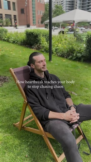 Pain is a powerful teacher when you're ready to listen. ㅤ Your nervous system learns through experience, not conscious logic. And heartbreak provides lessons your body won't forget: ㅤ It learns that intensity isn't intimacy. The highs and lows, the push and pull, the drama you once mistook for passion. Your body now recognises that exhaustion isn't love. ㅤ It learns what emotional safety actually feels like. After surviving chaos, your nervous system starts craving consistency, reliability, calm