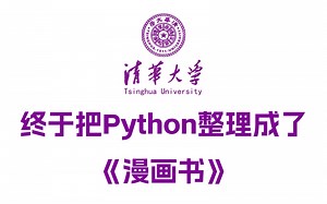 【全500集】清华大佬终于把Python教程做成了漫画书，结合漫画元素讲解，通俗易懂，全程干货无废话，学完即可就业，拿走不谢！这还学不会我退出IT圈！