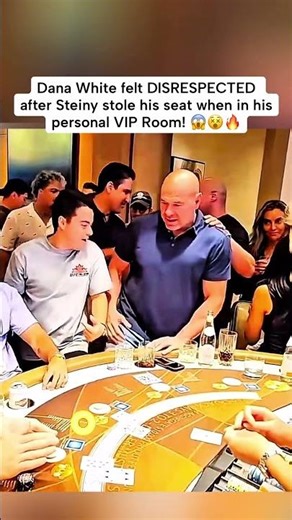 Dana White Was Disrespected In His Personal VIP Room! #danawhite