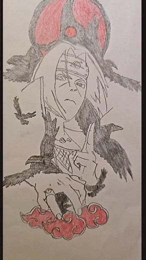 We Make Anime Drawing #anime #drawing #sketch #art #naruto #dragonball #viral #sorts