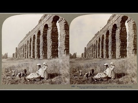 Stereo Photography (650 Images) from the Old World, Stereoscope “3D”, 1838 Discovery, VR Compilation