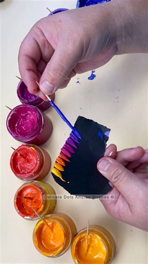 39K views · 674 reactions | Mixing up a bright sunset color gradient...