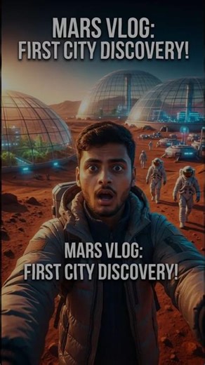 I Spent 24 Hours in the First City on Mars 😱