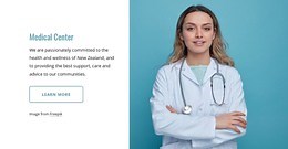 Emergency medicine - Landing Page by Nicepage