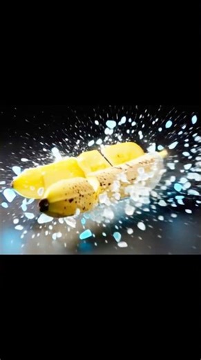 Banana exploding