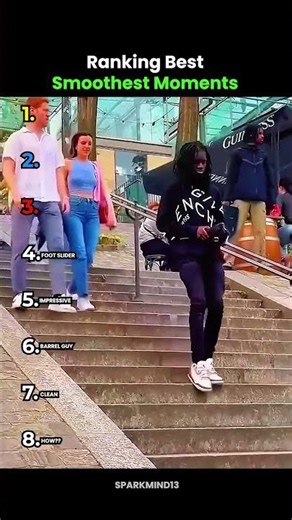 Ranking best smoothest moments