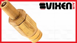 Watch Vixen Air Inflation Schrader Valve with Push to Connect ﹙PTC﹚ for 1/4" OD Air Line VXA1014 on Amazon Live