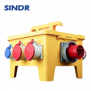 [Hot Item] Good Quality Waterproof Electrical Circuit Breaker Box IP67 Portable Socket Box