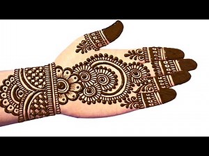 New 2025 Simple fronthand mehndi design | easy mehndi design | mehandi designs/mehndi designs/mehndi