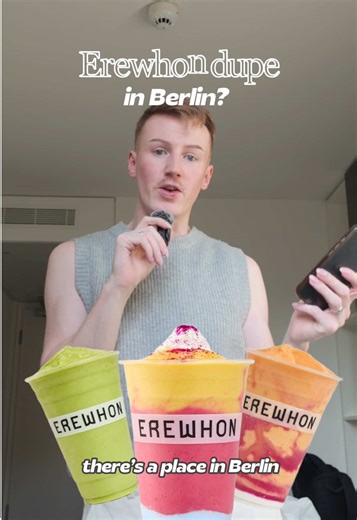 Exploring Erewhon Dupes in Berlin: Smoothie Review
