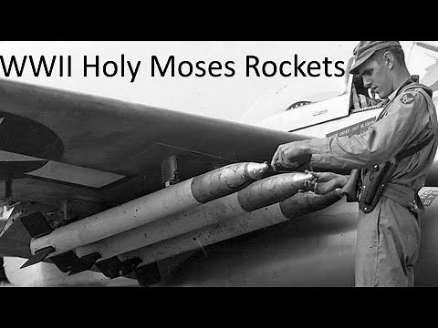 WWII 5.0 inch HVAR air-to-ground rocket, attacking with the broadside firepower of a Light Cruiser