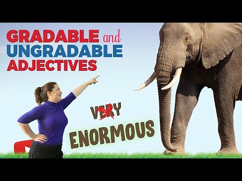 Gradable and ungradable adjectives 😍 | Modifiers + Quiz 🚀