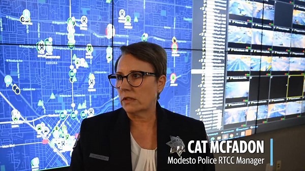 Real-time crime center captures live video around Modesto