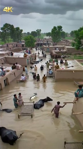 Lives Saved in Floods 🌊 || Helicopter Rescue Mission 🚁 || #trending #viral #ytshorts