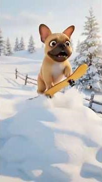 dogs ice skating dream watch this pup glide like a pro