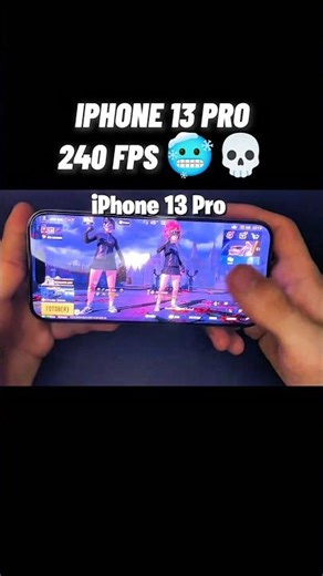 IPHONE 13 PRO 240 FPS 🥶💀 #shorts #youtubeshorts #pubgmobile #bgmi #gamingshorts