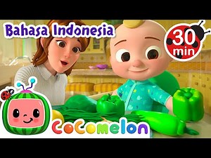 Ya Ya Lagu Sayuran | CoComelon | Kartun dan Lagu Anak | Moonbug Kids Indonesia | Nursery Rhymes