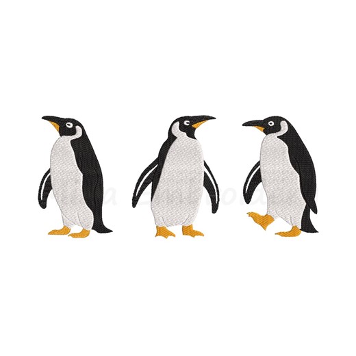 Free Penguins Embroidery Design, Animal Embroidery, Machine Embroidery Design, 6 Sizes, Instant Download - Etsy