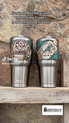 Custom Buckles and Cups Personalized for You