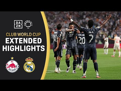 Real Madrid Vs. FC Salzburg | 2025 FIFA Club World Cup Extended Highlights