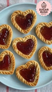 💘 Mini Heart Pies with Homemade Raspberry Jam Description These adorable Mini Heart Pies are the perfect sweet treat for any occasion—especially Valentine's Day, Mother's Day, or just because! Made with flaky, buttery pie crust and filled with vibrant homemade raspberry jam. They’re cute, delicious, and surprisingly simple to make. Share the love, one bite at a time! Ingredients For the homemade raspberry jam (makes extra): 2 cups fresh or frozen raspberries ½ cup granulated sugar 1 tbsp lemon 