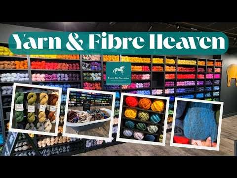 🧶You HAVE to see World Of Wool's new shop | Knitting, crochet, felting, spinning - this is for you!🌈