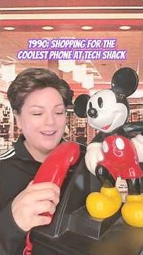 The Mickey Mouse Novelty phone was on top of its game in the 70s,80s & 90s #phones #90snostalgia