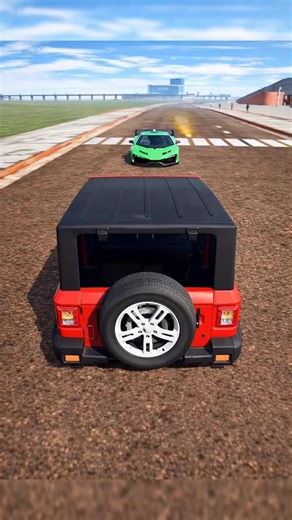 THAR VS LEMBARGINI. INDIAN BIKE DRIVING 3D #viralvideos #trendingshorts #shorts