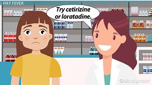 Cetirizine Hydrochloride vs. Loratadine - Video | Study.com