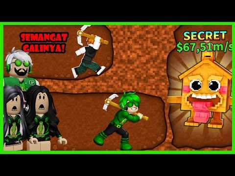 Aku Menggali Lubang Yang Sangat Dalam Demi Capai Brainrot Langka - Roblox Dig Deeper For Brainrots