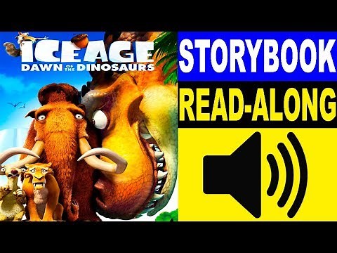 Ice Age 3 Read Along Story book, Read Aloud Story Books, Ice Age 3 - Dawn of the Dinosaurs