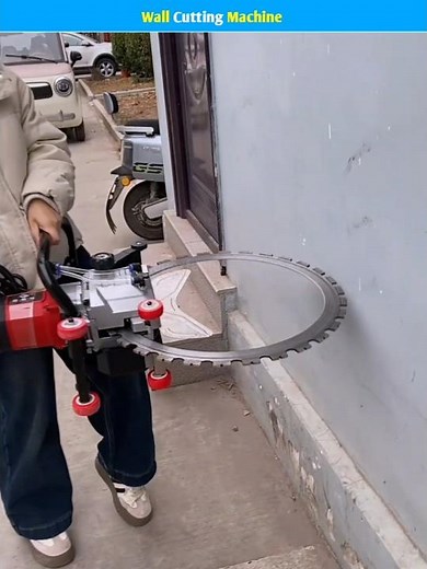 Wall Cutting Machine 🤯