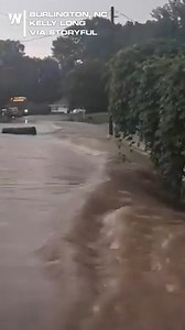 Scary scenes out of Burlington, North Carolina, on Tuesday, as heavy rain triggered flash flooding. Emergency crews reported making "multiple water rescues" and also warned of additional rainfall. | WeatherNation