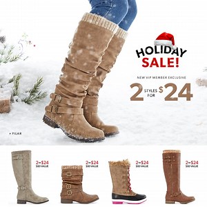 An EXCLUSIVE offer just for you! 💋 2 Styles for ONLY $24! Login to redeem: http://style.justfab.com/dmg/8686E8 | JustFab