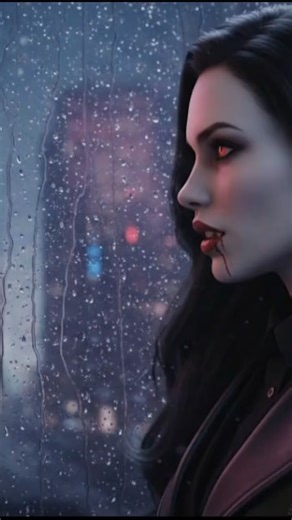 Vampire Queen Draws a Heart for You #vampire #horror #queen #music