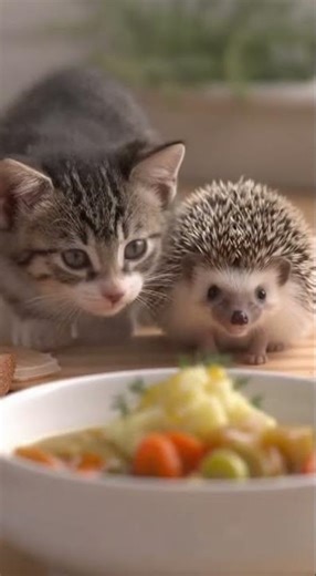 Squirrel Cooks Acorn Stew