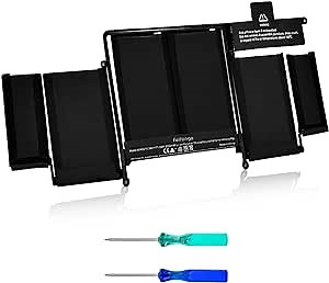 A1502 A1582 A1493 Replacement Laptop Battery Compatible with MacBook Pro 13 inch Retina [Early 2015, Mid 2014, Late 2013] 11.34V 6300mAh