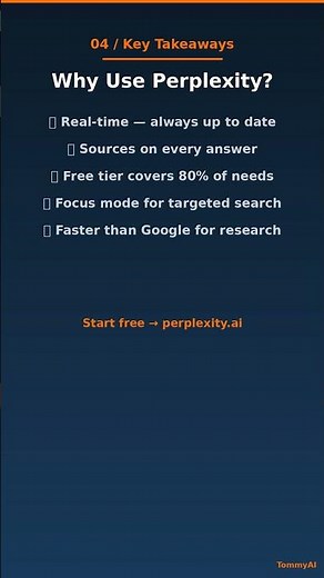 Perplexity AI: The Complete Beginner's Guide (Better Than Google?) #tommyai #notionai #ai工具