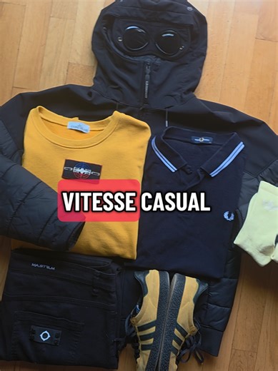 Casual Culture: Vitesse Black & Yellow Outfit