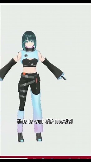Making a 3D Character in VRoid Studio #ai #robot #3d #engineering #test #diy #vtuber